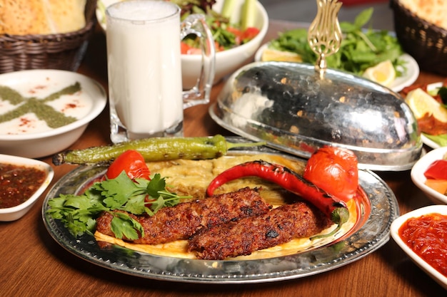 Kebab du Ramadan traditionnel turc et arabe