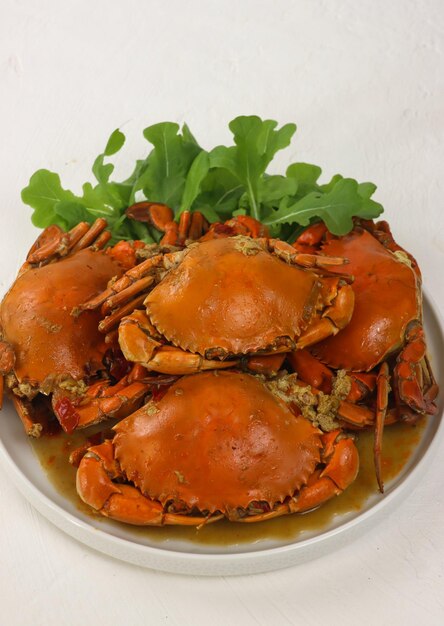 Kepiting asam manis Crabe à la sauce aigre-douce