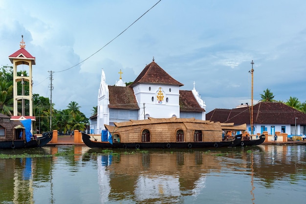 Kerala Backwaters près de Kochi Inde du sud