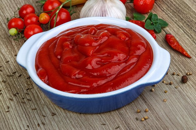 Ketchup aux tomates