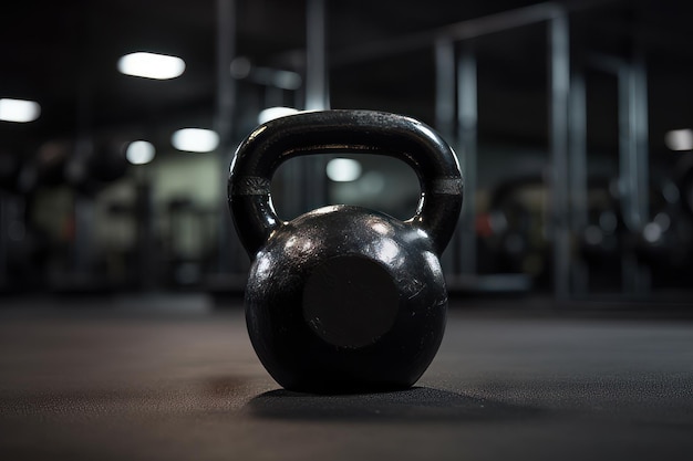 Le kettlebell dans une salle de sport moderne ouvre la voie à des entraînements transformateurs dans la poursuite d'objectifs de fitness