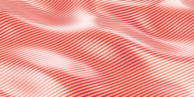 Kevlar texture fibre de carbone tissu fond stries rayures ondulées illustration 3D