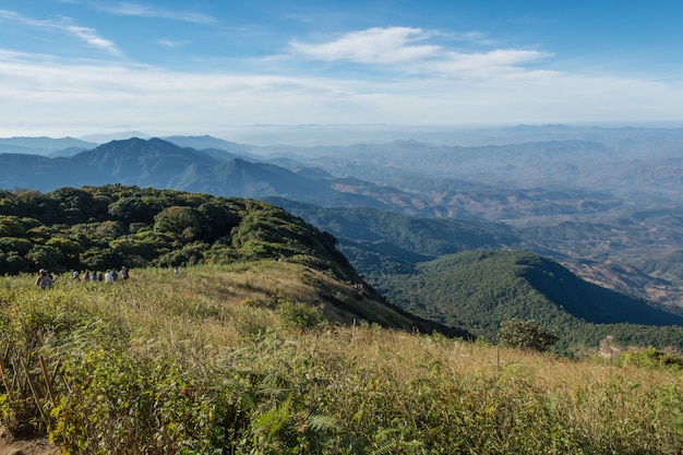 Kew Mae Pan Nature Trail à Doi Inthanon National Park, Chiangmai Thaïlande