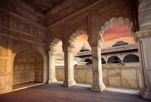 Khas Mahal dans le fort d'Agra