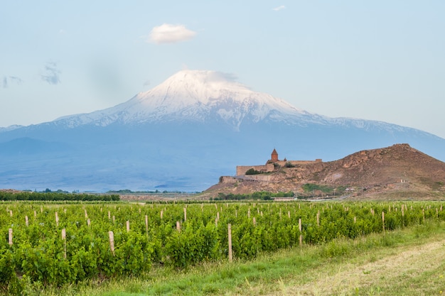 Khor Virap et le mont Ararat