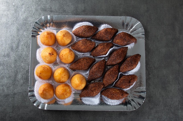 Kibe rôti e Coxinha Snack brésilien traditionnel