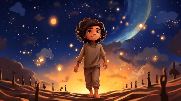 Kid voyage au-delà des étoiles