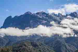 Photo kinabalu mountian