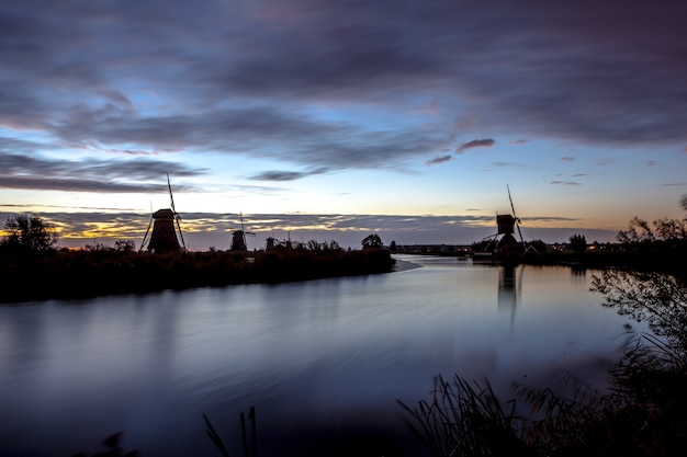 Kinderdijk en Hollande