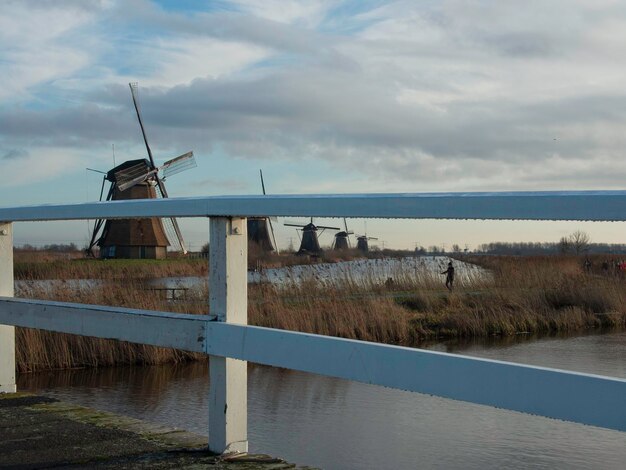 Photo kinderdijk en néerlandais