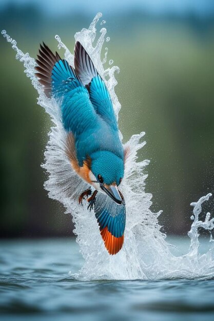 Photo kingfisher alcedo est ici.