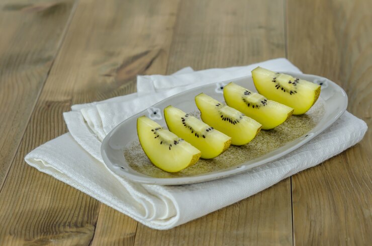 Photo kiwi doré