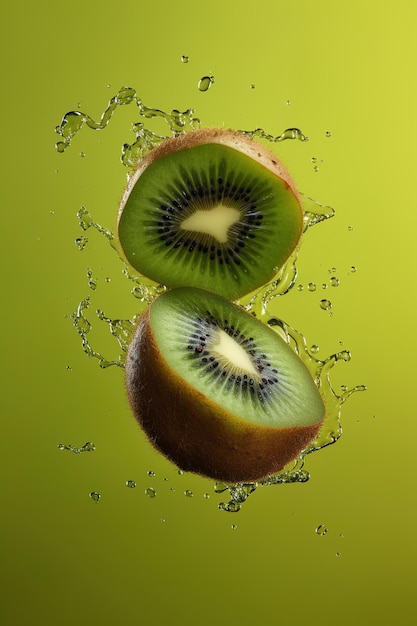 Le kiwi est un fruit qui se trouve dans l'eau.