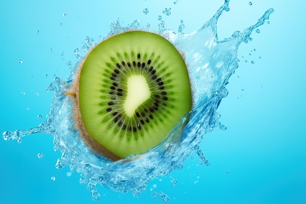 Kiwis dans l'eau