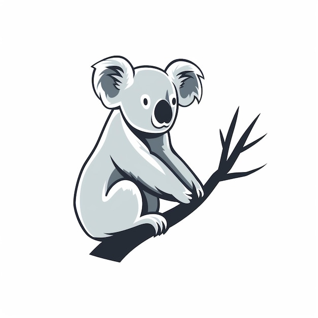 le koala dans l'eucalyptus