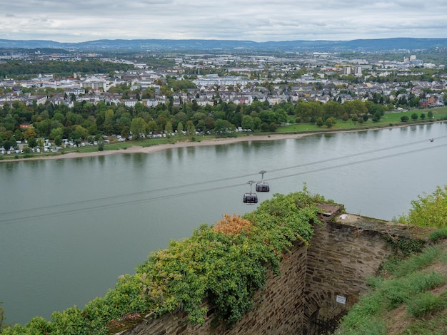 Photo koblenz sur le rhin