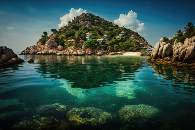 Koh Tao une île thaïlandaise avec un paradis tropical et de magnifiques récifs coralliens