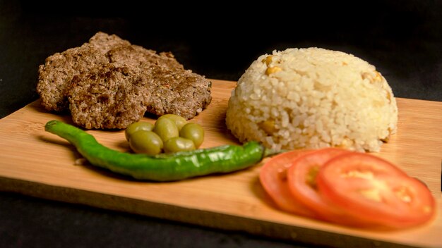 Kotlet Kebab Au Riz