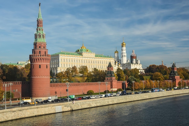 Kremlin de Moscou depuis le remblai