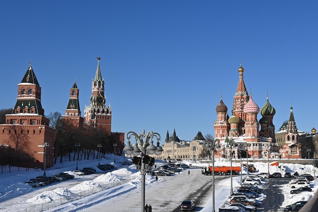 Kremlin de Moscou en hiver