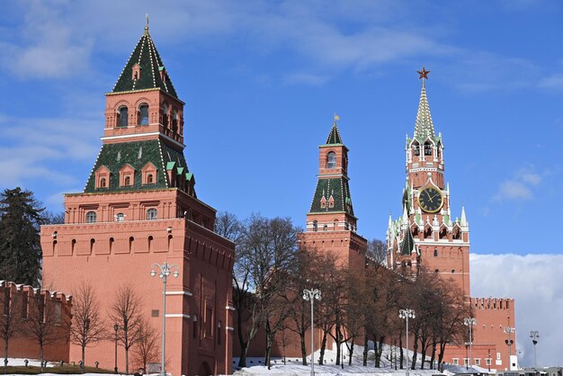 Kremlin de Moscou en hiver