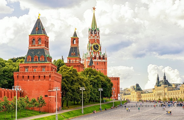 Kremlin de Moscou sur la Place Rouge Russie