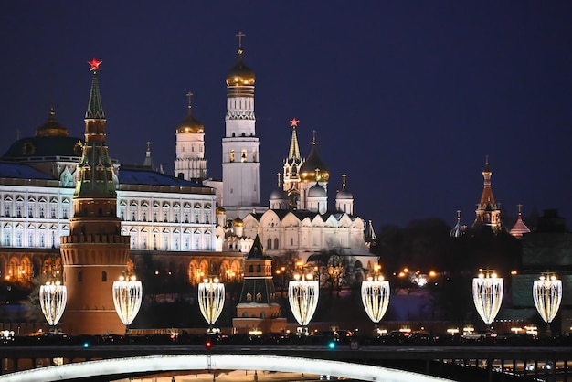 Le Kremlin de la nuit