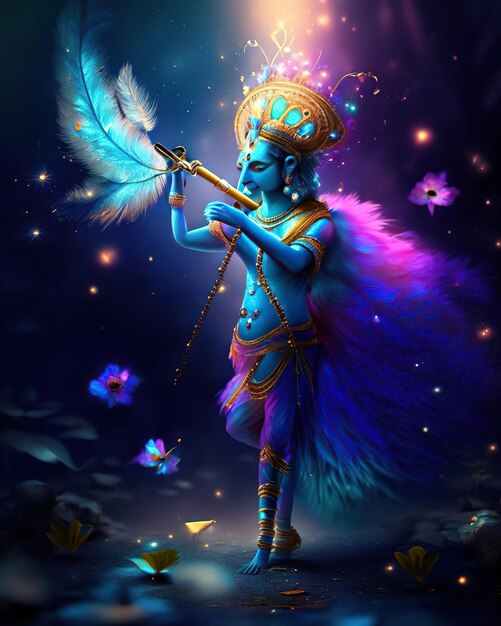 Krishna Janmashtami est le festival hindou annuel de la naissance de Krishna, l'incarnation du dieu Vishnu.