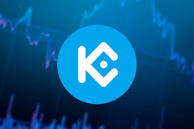 Kucoin token kcs crypto-monnaie kcs graphique de croissance des pièces sur le graphique d'échange