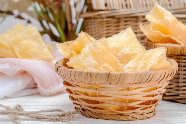 Kuih Kapit Kue Lempit ou Kuih Kapit indonésien est une collation traditionnelle malaisienne croustillante et douce.