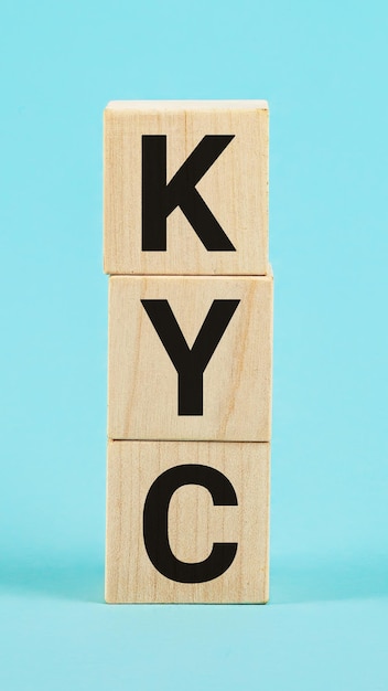 Kyc Connaître Vos Blocs De Bois Client Avec Texte Kyc Vous Pouvez U