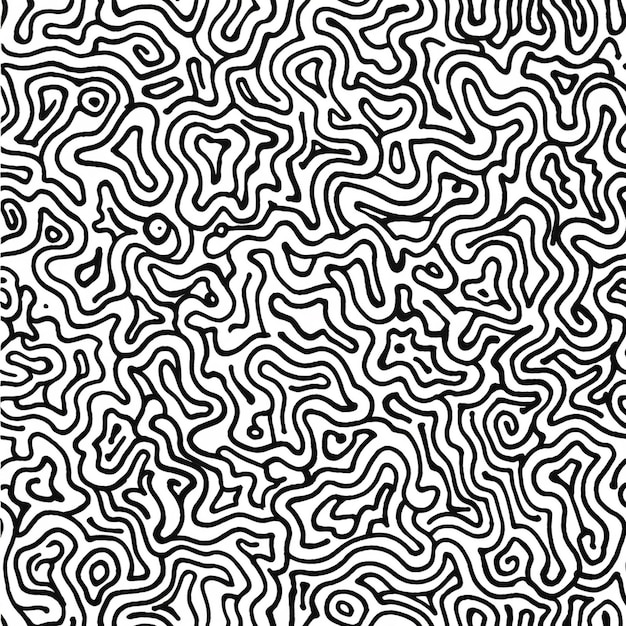 un labyrinthe avec un fond noir