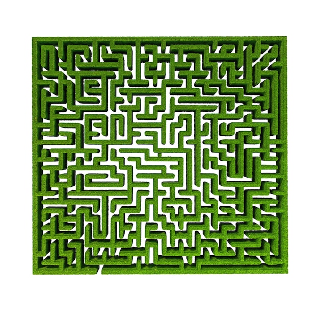 Labyrinthe d'herbe