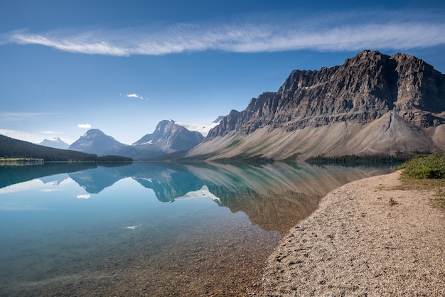 Lac Bow, Parc National Banff, Alberta, Canada