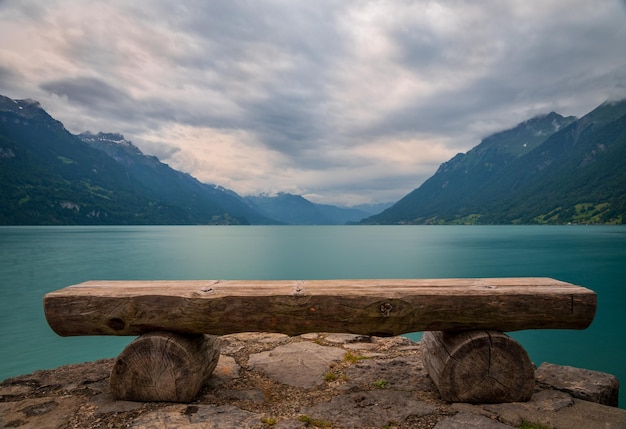 Lac de Brienz Suisse Photographie prise en pose longue