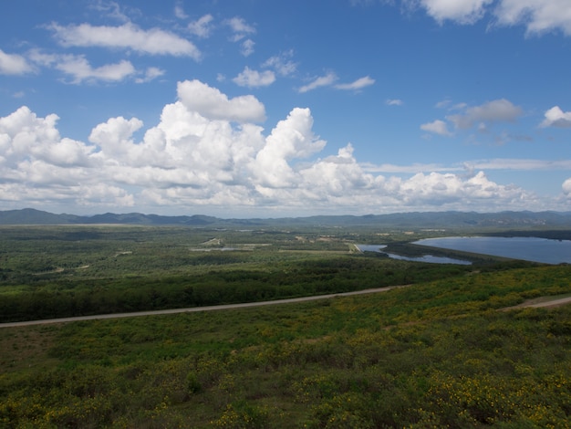 Lac du nord de la Thaïlande.