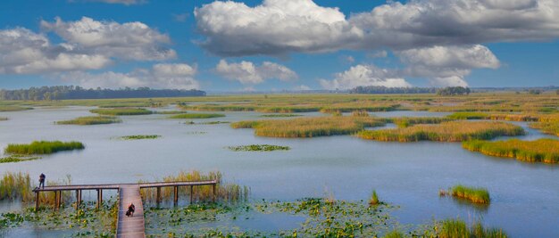 Le lac Efteni, ville de Duzce, Turquie