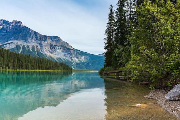 Lac émeraude, parc national yoho, canada