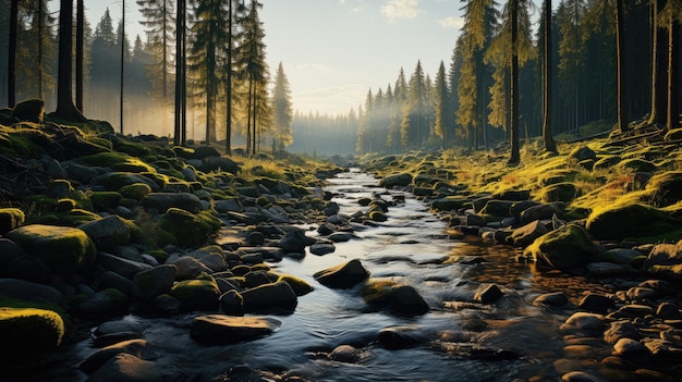 Lac de la forêt