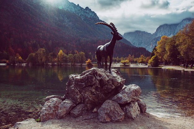 Lac Jasna Slovénie