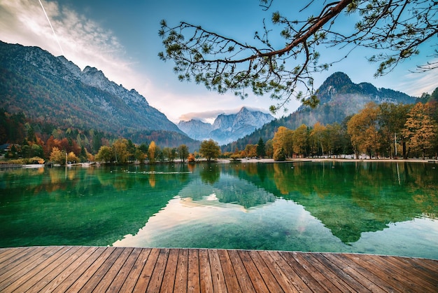 Lac Jasna Slovénie