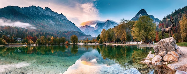 Lac Jasna Slovénie