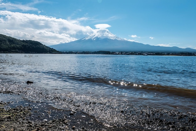 Lac Kawaguchi au Japon