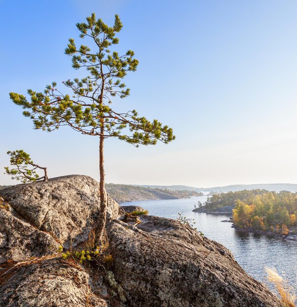 Lac Ladoga skerries Carélie Russie