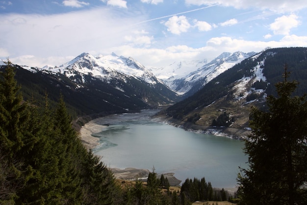 Lac de montagne autrichien