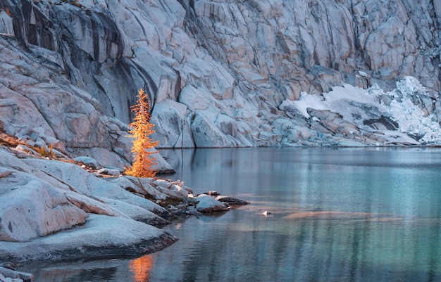 lac de montagne