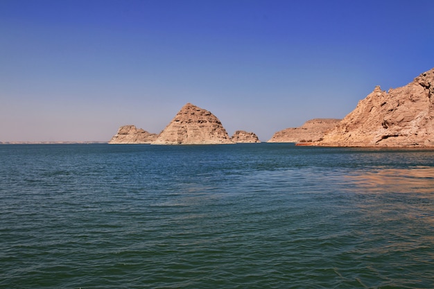 Lac Nasser en Egypte, Afrique