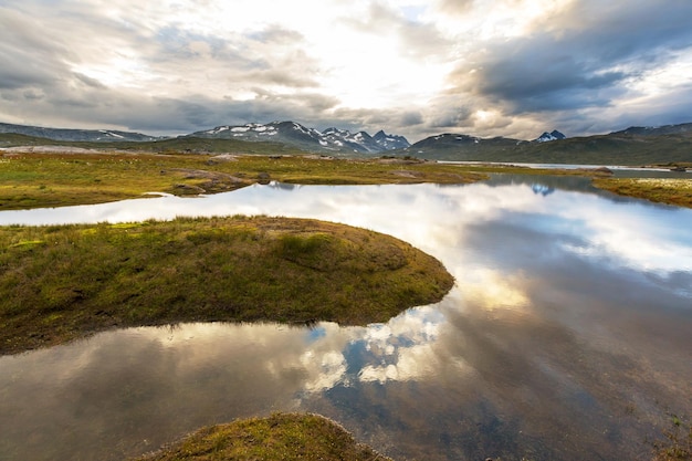 Lac en Norvège