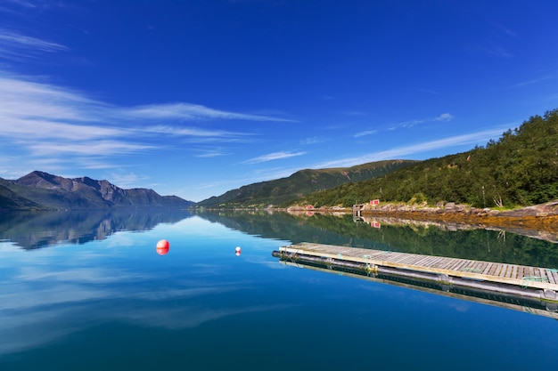 Lac en Norvège