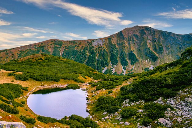 Lac Rohacske en Slovaquie Western Tatras Slovaquie Rohace